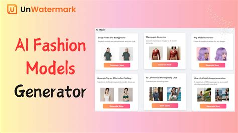 fashion model generator